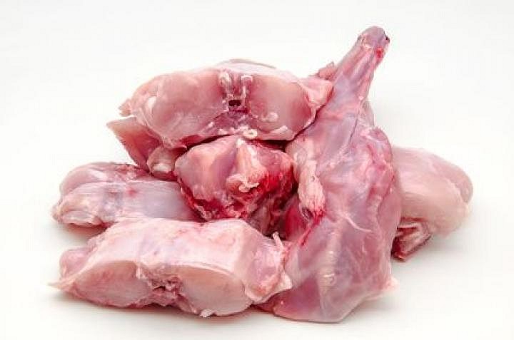 Pollo y conejo